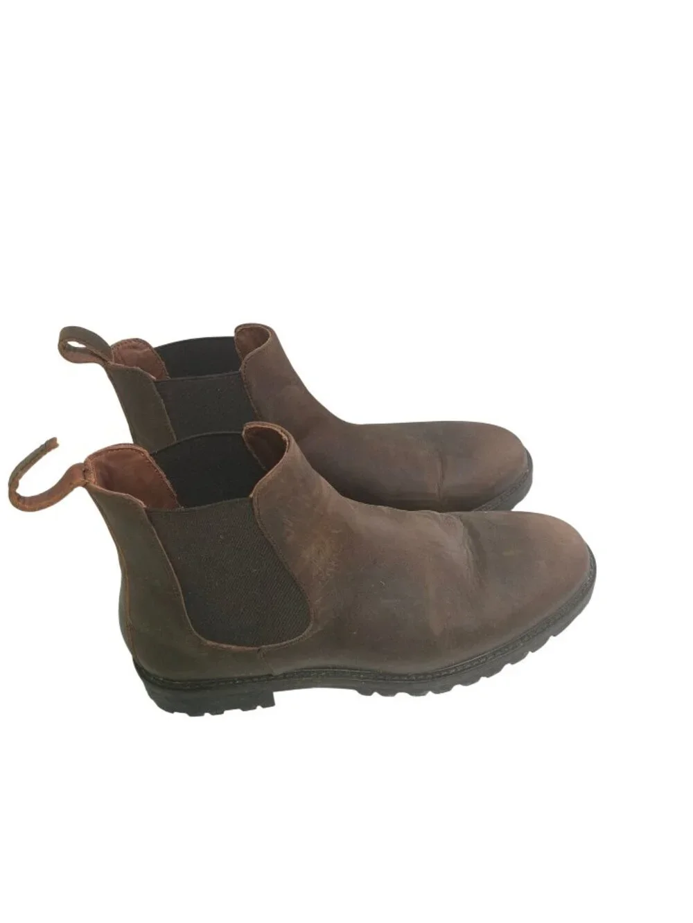 Portland Leather Patina Chelsea Boots Canyon Brown Size 11